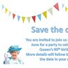 Invitation to a party fit for the Queen!