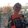 And the winner of a brand new kindle is...